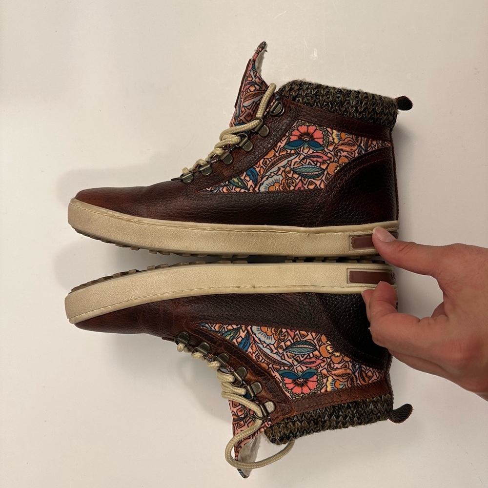 Inkkas Kali Camping Boot | High-Top Leather Lace-up Boot Size 10 - Picture 9 of 15